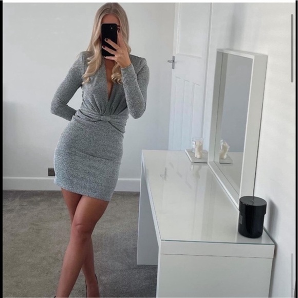 Zara dress with metallic thread - Picture 11 of 11